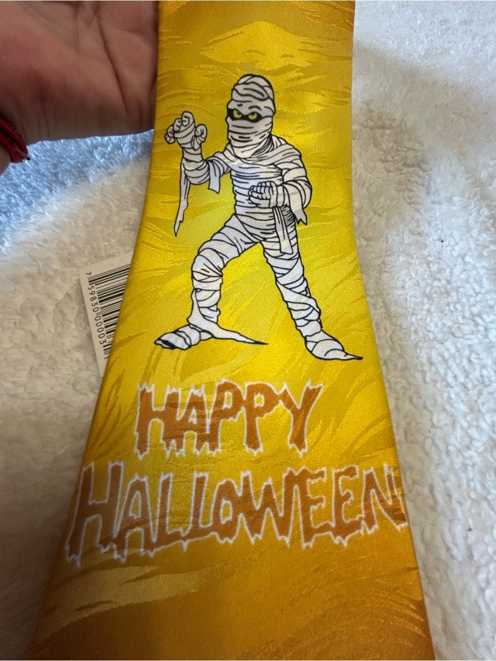 🎁3 for $30 - Mummy Halloween Necktie